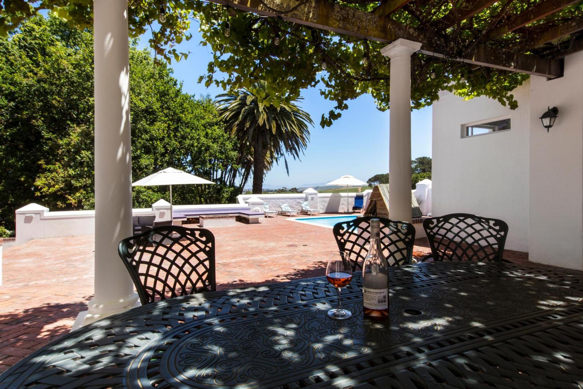 Sunset Farm Stellenbosch Villa Ngoại thất bức ảnh